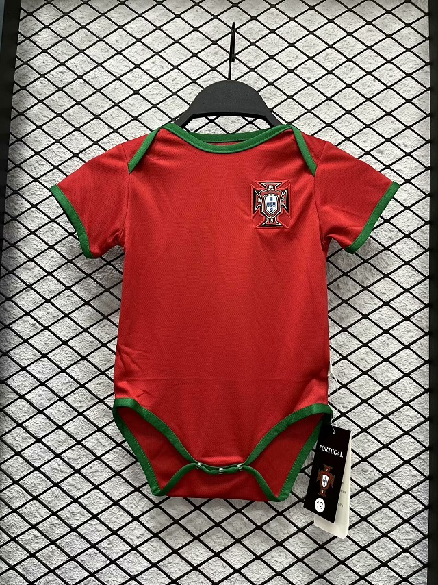 Potugual 2024 Baby Euro Home Soccer Jersey